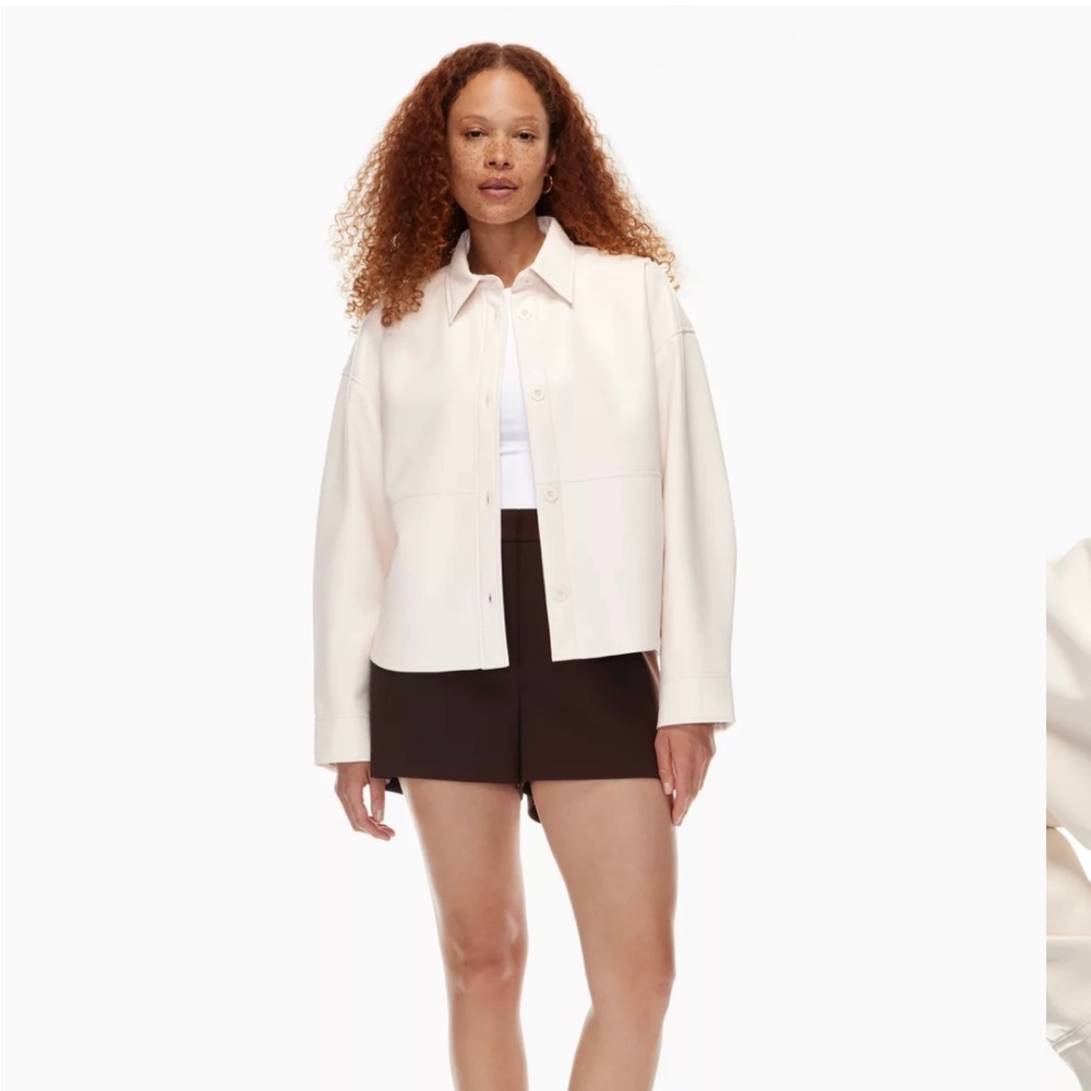 Aritzia’s Babaton Pelli Hip Shirt Jacket